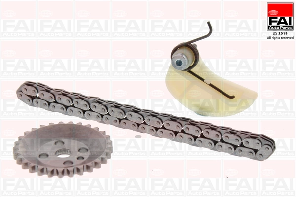 Chain, oil pump drive